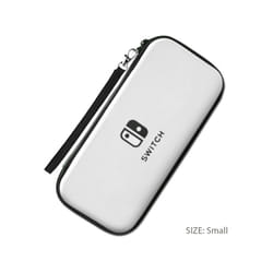 Data Frog For Nintendo Switch Case Portable Storage Bag Hard Shell NS Console Nintend Switch Game Accessories Carrying Case - Silvery