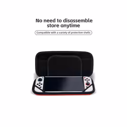 Data Frog For Nintendo Switch Case Portable Storage Bag Hard Shell NS Console Nintend Switch Game Accessories Carrying Case - Red