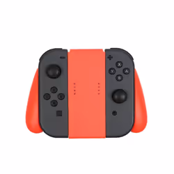 Gaming Grip Handle Controller Comfort Bracket Support Holder Compatible NintendoSwitch Plastic Handle Bracket For Switch - black