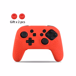 Silicone Cover Compatible Nintendo Switch Pro Controller Gamepad Rubber Skin Case Joystick Grips Caps For Switch Accessories  ...