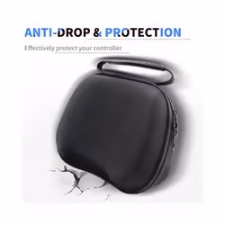 Portable Storage Handle Bags For PS5 PS4 PS3/Xbox Series Gamepad EVA Protective Carry Case For Nintendo Switch Pro Accessories - white