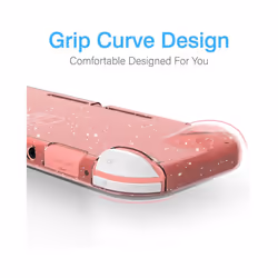 Case Compatible with Nintendo Switch Lite, TPU Protective Cover for Switch Lite with Anti-Scratch/Anti-Dust - Pink