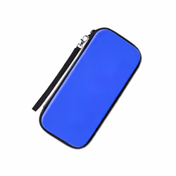 Carrying Case for Nintendo Switch OLED Protective Case Storage Bag Cover for Switch OLED Console Travel Portable Pouch - Blue