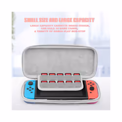 Cute Carry Case Compatible with Nintendo Switch Oled Console Protective Hard Case Storage Bag Cover for Switch Oled Console - blue