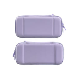 Cute Carry Case Compatible with Nintendo Switch Oled Console Protective Hard Case Storage Bag Cover for Switch Oled Console - purple
