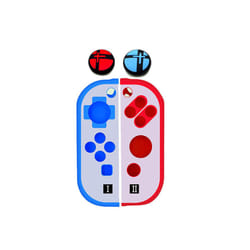 Silicone Soft Case Thumb Stick Grip Cap Joystick Protective Cover For Nintendo Switch Oled NS Joy-Con Controller Protector - C