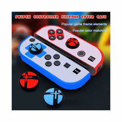 Silicone Soft Case Thumb Stick Grip Cap Joystick Protective Cover For Nintendo Switch Oled NS Joy-Con Controller Protector - A