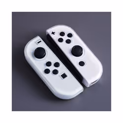 Clear Hard Case Protective Cover Joycon Shell for Nintendo Switch/Switch Oled NS Joy-Con Crystal Transparent TPU Soft Protector - TPU Soft