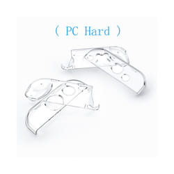 Clear Hard Case Protective Cover Joycon Shell for Nintendo Switch/Switch Oled NS Joy-Con Crystal Transparent TPU Soft Protector - PC Hard