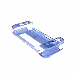 Transparent Protective Case For Nintendo Switch OLED Controller Games Accessories hard Protection Cover for Switch OLED - Blu ...