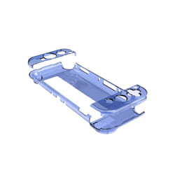 Transparent Protective Case For Nintendo Switch OLED Controller Games Accessories hard Protection Cover for Switch OLED - Blue