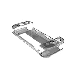 Transparent Protective Case For Nintendo Switch OLED Controller Games Accessories hard Protection Cover for Switch OLED - Grey