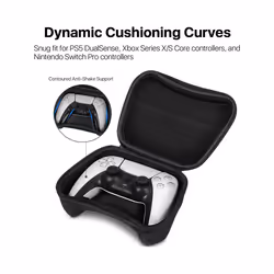 Universal Gamepad Storage Bag for PS5 PS4 Switch Pro Xbox One Controller Carrying Case for All Controllers Protective Cover - Grey