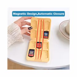 Cartoon Anime Game Cards Storage Case For Nintendo Switch Oled TF SD Memory Card Magnetic Protective Cover Box Accessories - 60