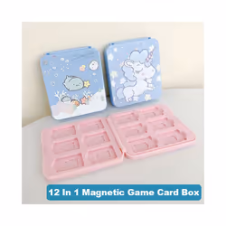 Cartoon Anime Game Cards Storage Case For Nintendo Switch Oled TF SD Memory Card Magnetic Protective Cover Box Accessories - 23