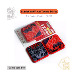 For Nintendo Switch OLED Hard Game Card Case Storage Box for Nintendo Switch / Switch lite Game Accessories - D