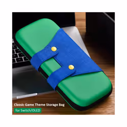 ) For Nintendo Switch OLED Storage Bag Luig Mansion Style Protective Carrying Case Shell Cover Nintendo Switch Game Accessories - H(Normal SWITCH