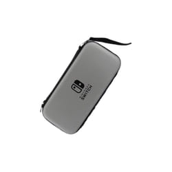 For Nintendo Switch Storage Bag Luxury Waterproof Mesh Pocket Case for Nitendo Nintendo Switch NS Console Joycon Game Accessory - Silver
