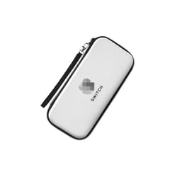 For Nintendo Switch Storage Bag Luxury Waterproof Mesh Pocket Case for Nitendo Nintendo Switch NS Console Joycon Game Accessory - Silver
