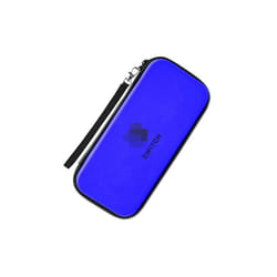For Nintendo Switch Storage Bag Luxury Waterproof Mesh Pocket Case for Nitendo Nintendo Switch NS Console Joycon Game Accessory - Dark Blue