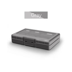 Game Card Storage Holder Case for Nintend Switch and lite 24 Cartridge Slots Game Card Storage Box for Micro SD Memory Cards - 24 in 1 Grey