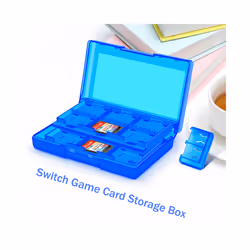 Game Card Storage Holder Case for Nintend Switch and lite 24 Cartridge Slots Game Card Storage Box for Micro SD Memory Cards - 24 in 1 Green