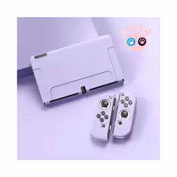 For Nintendo Switch OLED Accessories Protective Shell NS Game Host Console TPU All-inclusive Soft Cover Protection Case - Pur ...