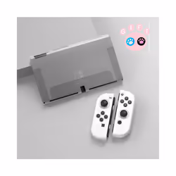 For Nintendo Switch OLED Accessories Protective Shell NS Game Host Console TPU All-inclusive Soft Cover Protection Case - Tra ...