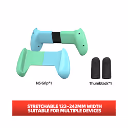 Nintend Switch Hand Grip Replaceable Protective Stand Holder Switch Oled Case Handheld Bracket Telescopic Handle Shell - gree ...