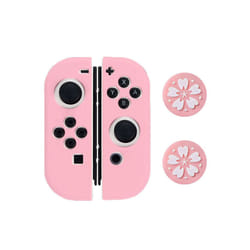 Soft Silicone Case For Nintendo Switch Oled Joycon Controller Protective Cover Gamepad Joystick Thumb Stick Grip Cap Protector - 45