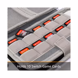 Carrying Case Portable Pouch for Nintendo Switch/Switch OLED Protection Cover Hard Shell Cute Travel Case Storage Bag Accessory - 3