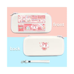 Carrying Case Portable Pouch for Nintendo Switch/Switch OLED Protection Cover Hard Shell Cute Travel Case Storage Bag Accessory - 2