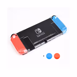 DATA FROG Transparent Protective Case Compatible-Nintendo Switch Hard Shell Protector Cover Skin For Nintendo Switch Accessor ...