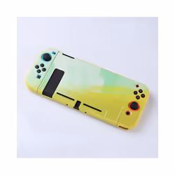 Protective Case for Switch Host Split TPU Painted Oil Painting Gradient Frosted Soft Case Handle Cover Color Case - Deciduous ...