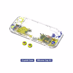 Data Frog Anti-Slip Protective Cover Compatible-Nintendo Switch Lite Full Cover Crystal Shell Case Game Console Accessories - ...
