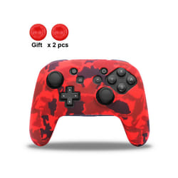 DATA FROG Anti-slip Soft Silicone Case For Switch Pro Controller Gamepad Rubber Skin Case Joystick Grips Caps For Switch - 9