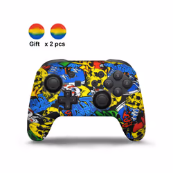 DATA FROG Anti-slip Soft Silicone Case For Switch Pro Controller Gamepad Rubber Skin Case Joystick Grips Caps For Switch - GR ...