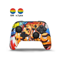 DATA FROG Anti-slip Soft Silicone Case For Switch Pro Controller Gamepad Rubber Skin Case Joystick Grips Caps For Switch - 4