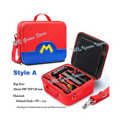 Deluxe Cute Bag for Nintend Switch Portable Protective Hard Carrying Box Soft Lining Nintendo Switch Case Console & Accessories - Style A