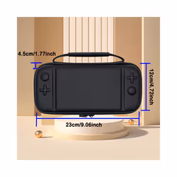 Switch Lite Game Console Package Protection Pack&Swich  NS game console storage bag, Button protection hard shell bag - Sky blue