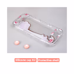 DATA FROG Cute Pink Switch Hard Protective Case Compatible-Nintendo Switch Lite Animal For NS Lite Kawaii Game Accessories -  ...