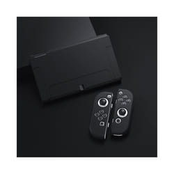 Fundas Carcasa For Nintendo Switch OLED Swich Swith Joy Con Joycon Accessories Game Protection Case Cover Capa Etui Shell - Black