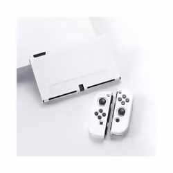 Fundas Carcasa For Nintendo Swich Swith Joy Con Joycon Accessory Game Protection Case Cover Capa Etui Shell - For OLED White