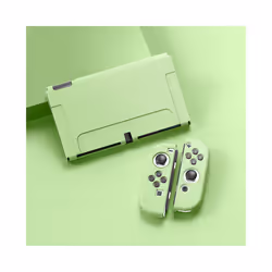 Fundas Carcasa For Nintendo Swich Swith Joy Con Joycon Accessory Game Protection Case Cover Capa Etui Shell - For OLED Green