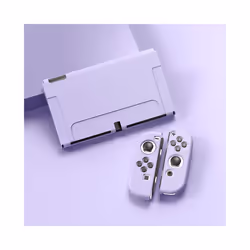 Fundas Carcasa For Nintendo Swich Swith Joy Con Joycon Accessory Game Protection Case Cover Capa Etui Shell - For OLED Purple