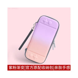 Bag Cover For Nintendo Switch & OLED & Lite Case Accessory Console Storage Pouch Funda Protection Estuche Carcasa Etui Protector - Lite Purple Pink