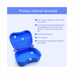 Bag Controller Cover For Nintendo Switch Pro Case Dualsense Dualshock Sony PS5 PS4 PS3 Playstation PS 5 4 3 Xbox Series - Universal Blue