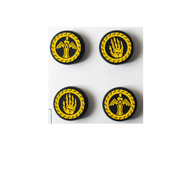 Carrying Case with Thumb Grips for Nintendo Switch, The Legend of Zelda Tears of the Kingdom - 4pcs NS black