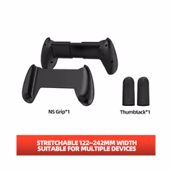For Nintend Switch Hand Grip Replaceable Protective Stand Holder Switch Oled Case Handheld Bracket Telescopic Handle Shell - ...