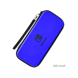 For Nintendo Switch Case Portable Storage Bag Waterproof Hard Shell NS Console Nintend Switch Game Accessories Carrying - Blue